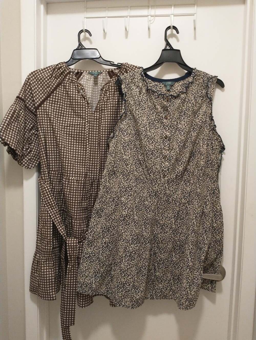 Terra & Sky Women’s Plus Mini Dress&Sleeveless mini Dress Size 0X